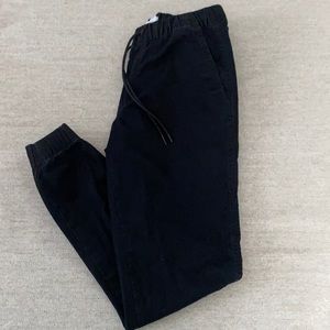 Mens Old Navy black jogger. Size XS EUC.